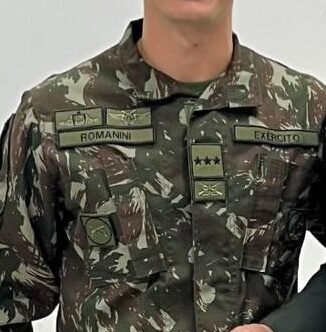 BRAZIL military divisional 2nd model cheest patch