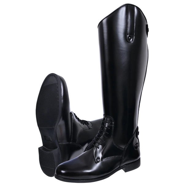 1x Rugged Leather Knee-High Riding Boots – Brazilian Army Military Equestrian - Image 6