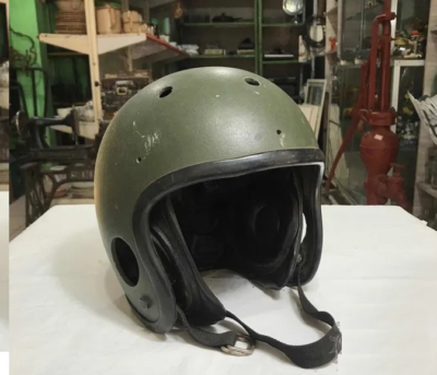 Tanker tankman Tank Cap Helmet BRAZIL Original Vintage