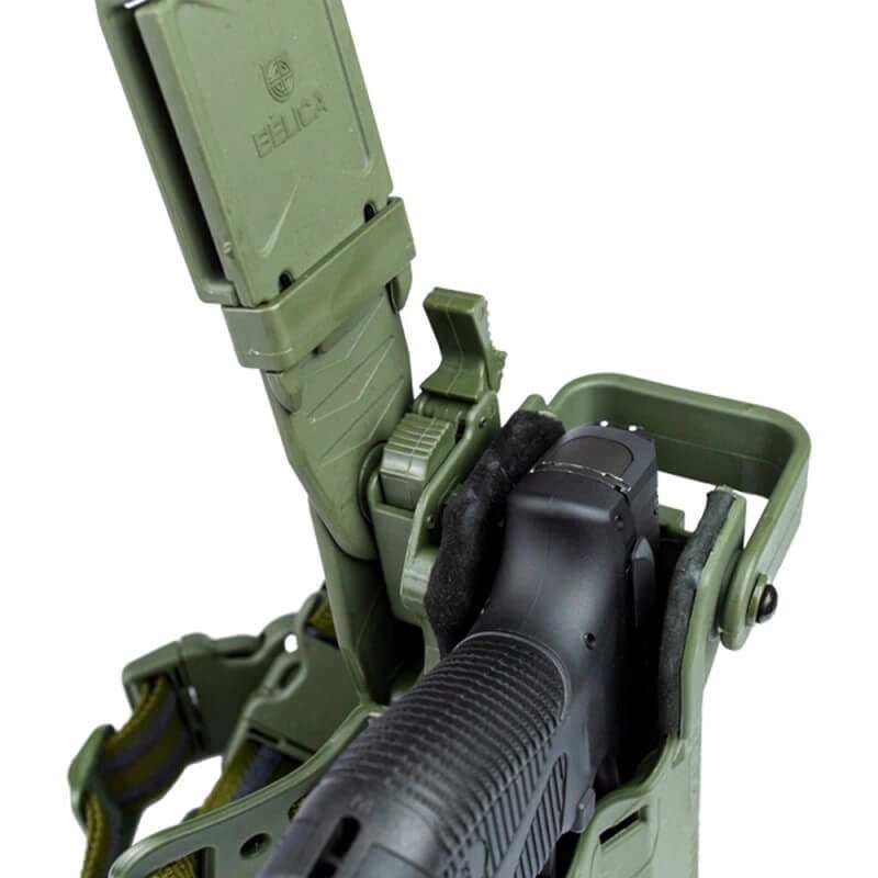 1x Authentic Brazilian Army Drop Leg Holster – Tactical Right-Hand Thigh Rig - Image 6