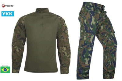 1x Brand New Tactical Combat Uniform Set – Brazilian Air Force Issued Shirt & Pants