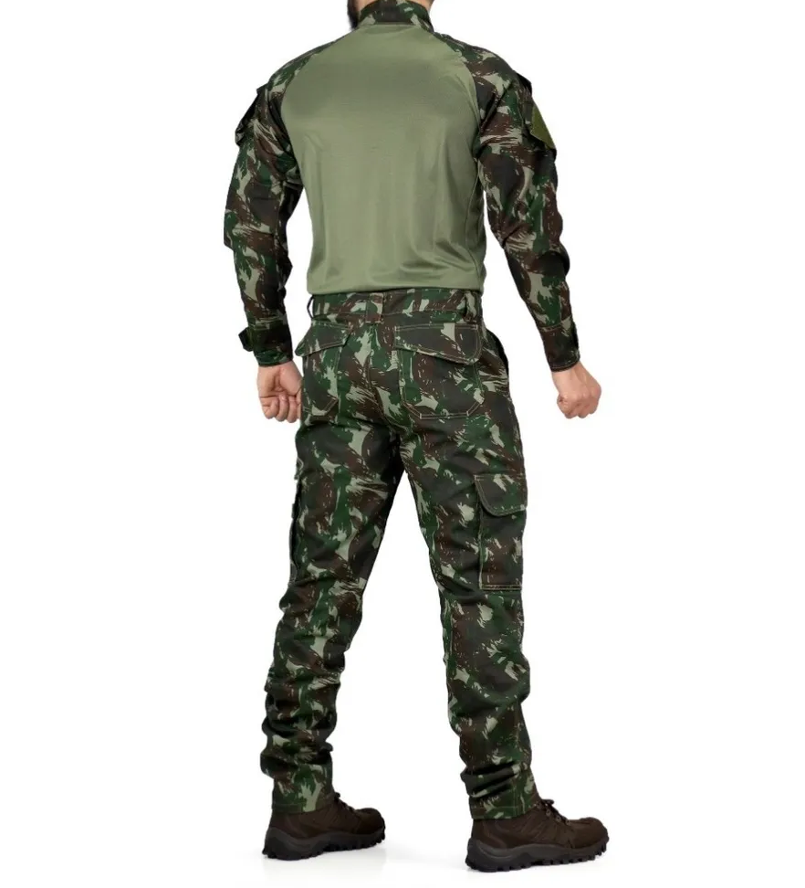 1x BRAZILIAN ARMY ISSUED TACTICAL COMBAT UNIFORM JACKET AND TROUSER NEW - Image 6