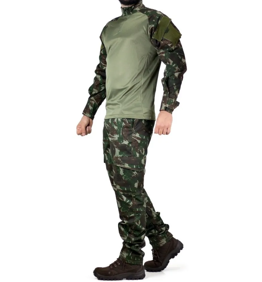 1x BRAZILIAN ARMY ISSUED TACTICAL COMBAT UNIFORM JACKET AND TROUSER NEW - Image 7