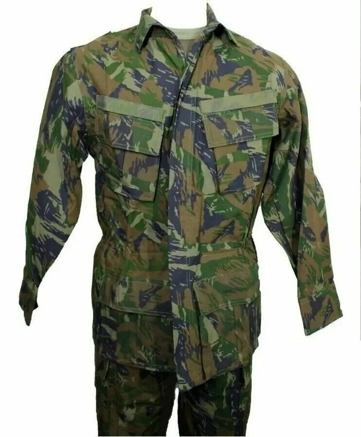 1 Authentic Lizard Camouflage Combat Uniform – Brazilian Air Force Military Issue - Image 3