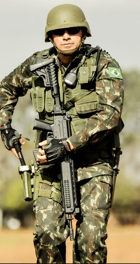 1x Authentic Brazilian Army Drop Leg Holster – Tactical Right-Hand Thigh Rig - Image 7