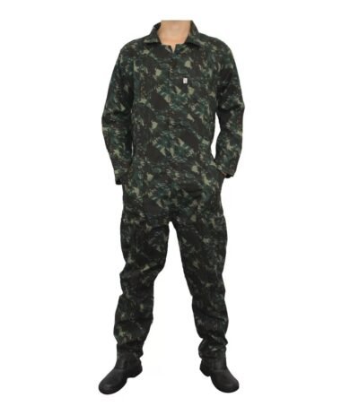1x Original brazil Coveralls Military Uniform Overalls Work Army lizard camo