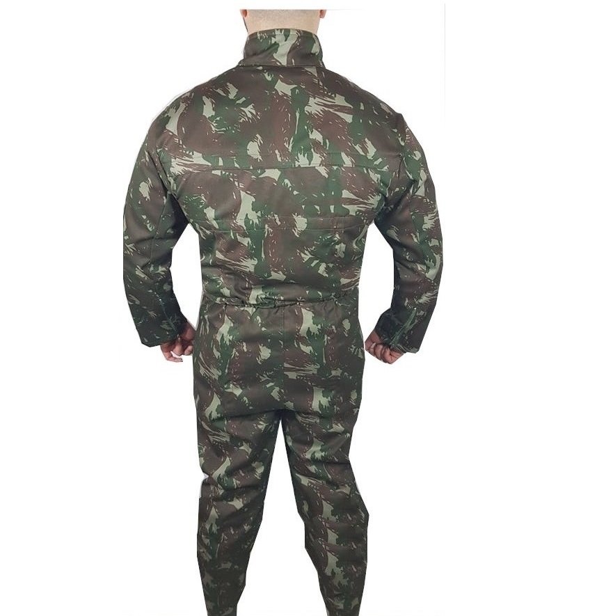 1x Original brazil Coveralls Military Uniform Overalls Work Army lizard camo - Image 5