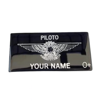 Air Force leather patch Tactical Fighter Squadron Pilot name tab wing