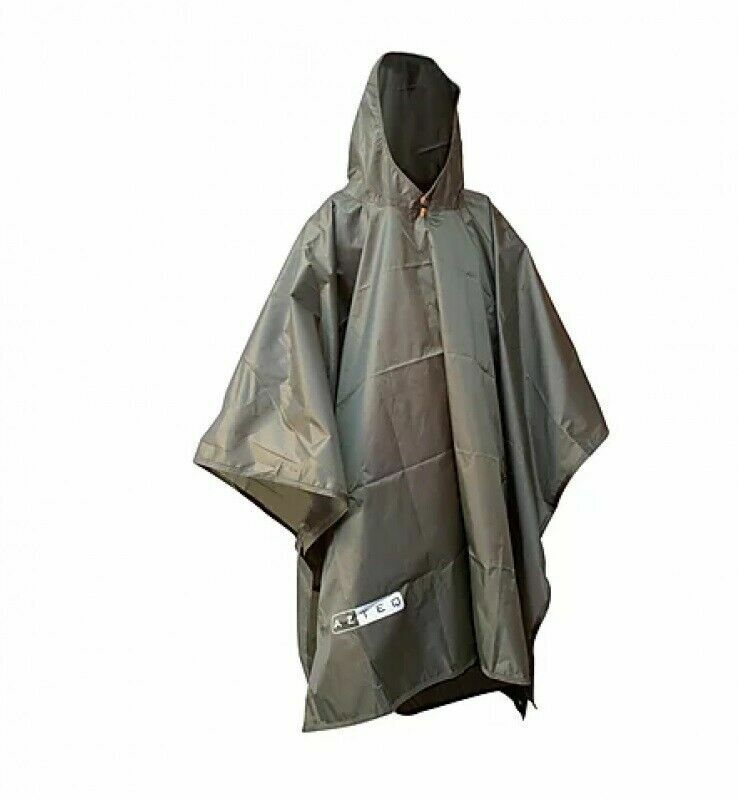 Battle-Ready Waterproof Poncho – Brazilian Army Military Issue - Image 4