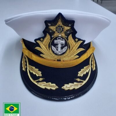 navy Military officer peaked Visor Hat Cap