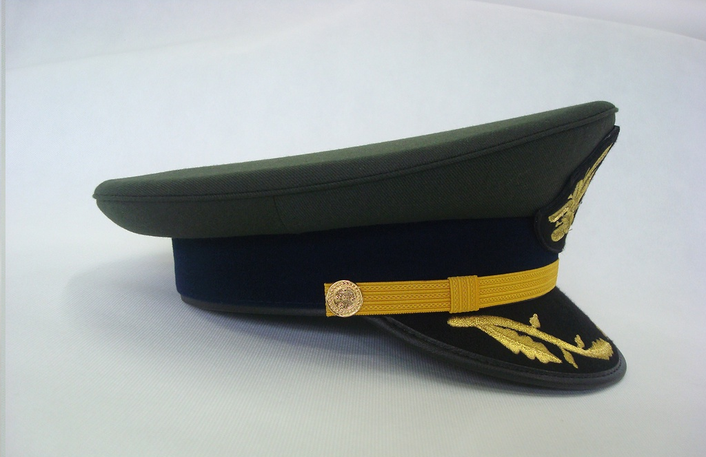 Authentic Brazilian Army Officer Peaked Visor Cap – Military Dress Hat - Image 3