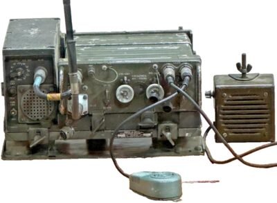 Military Vehicle radio PRC77 / RC201 (WORKING) complete set Mount MT-1029