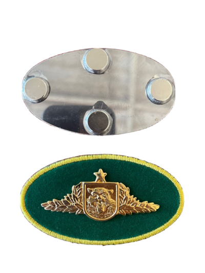 badge cigs selva for 3D service uniform