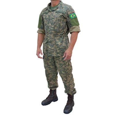 1x Authentic New BRMC Digital Camo Military Uniform – Brazilian Marines Corps