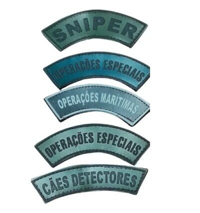 1x PATCH Authentic Brazilian navy Divisional Shoulder Patch – Camo Uniform