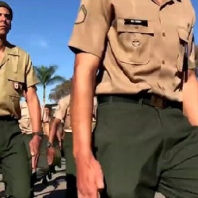 1x Authentic Brazilian Army Embroidered Sleeve Rank Patch – Military Insignia 3Delta